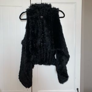 RUDSAK RABBIT FUR VEST